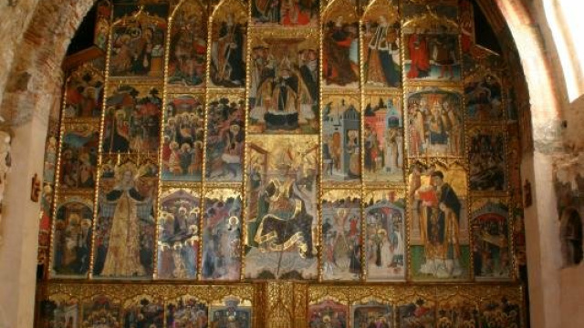 Retablo gótico, siglo XV